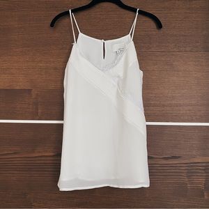 Greylin White Lace Tank